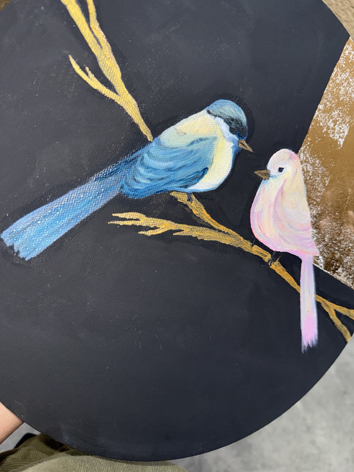 Lovebirds, alternate view 2