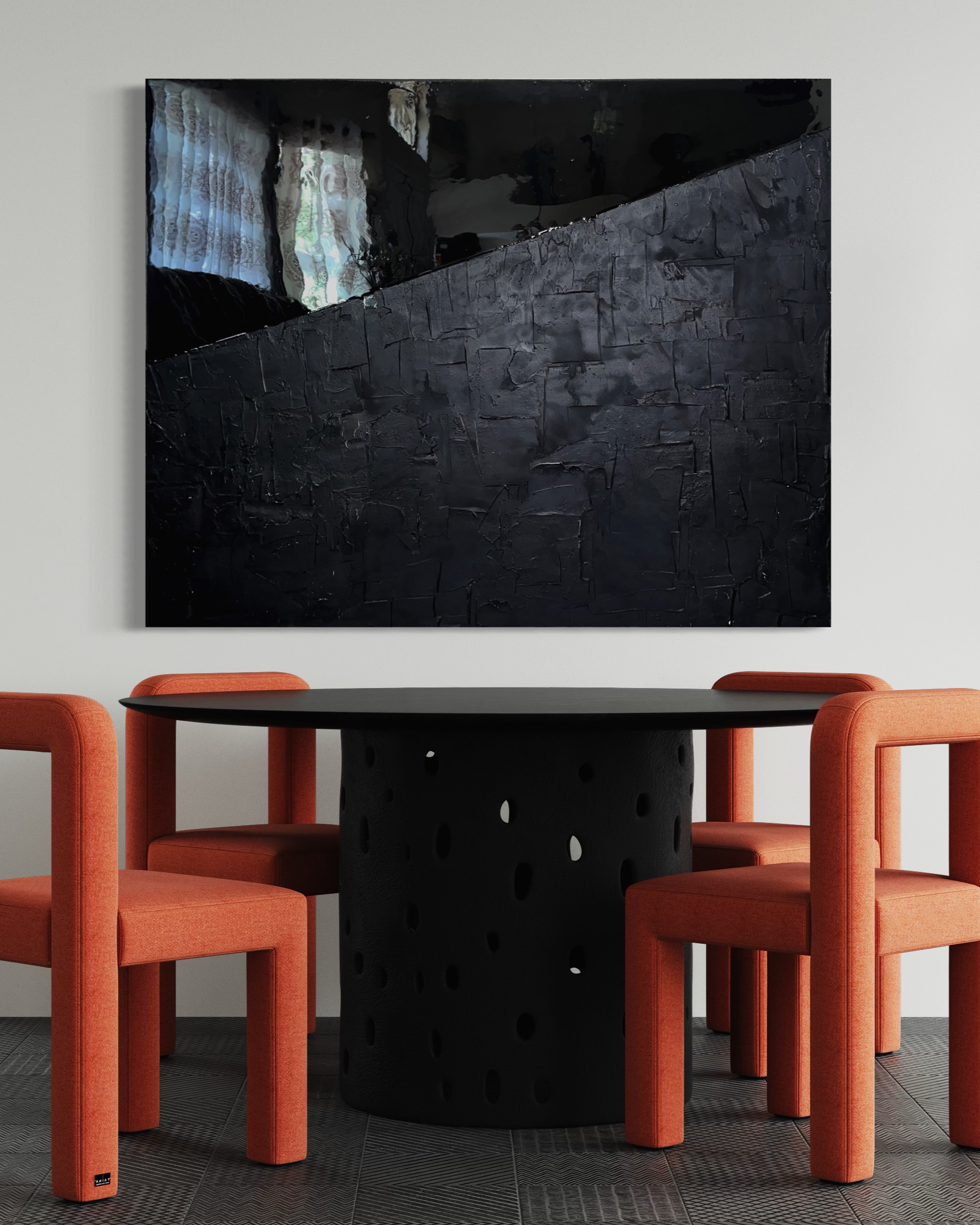 Night Divide, an original artwork by Tara Zarabi