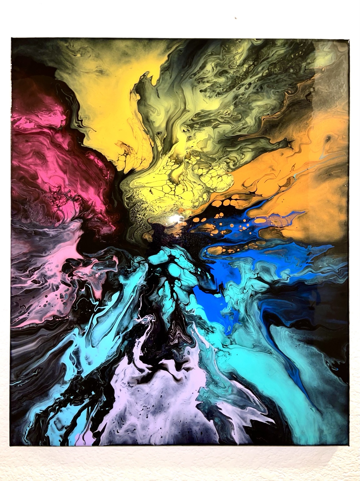 Cosmic Collision, alternate view 2