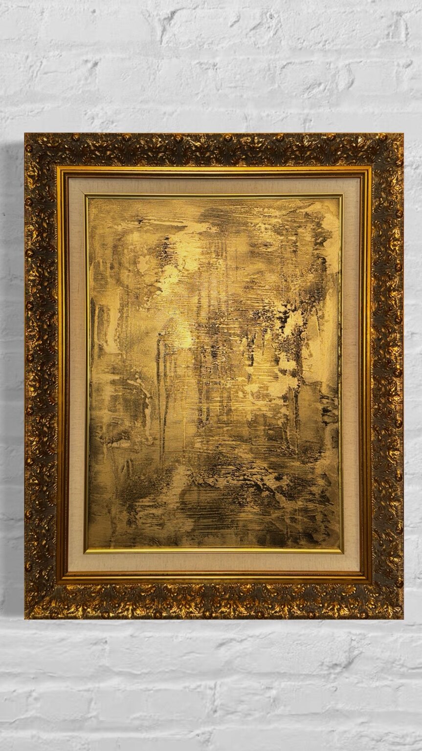Gilded Memory, an original painting by Tara Zarabi