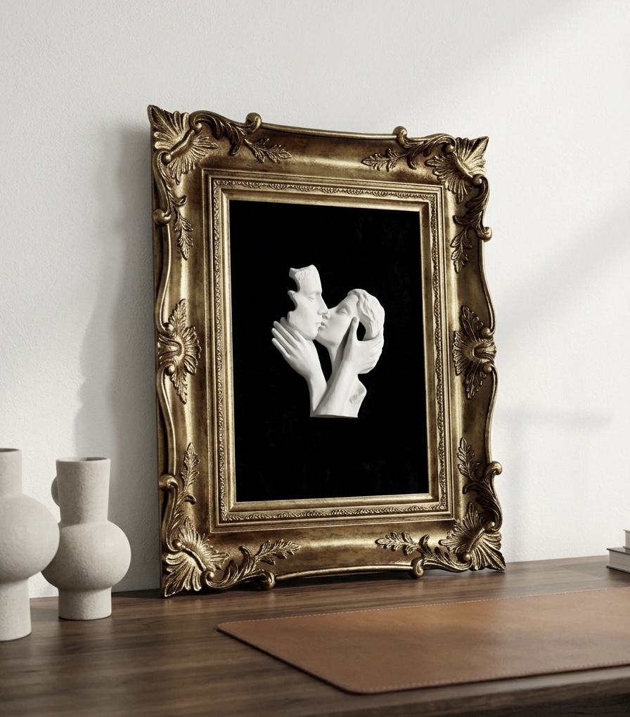 The Kiss, alternate view 2